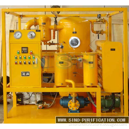 Double-Stage Vacuum Transformer Oil Purifier